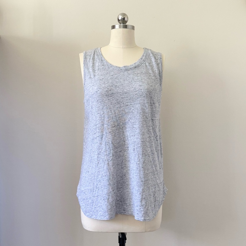 Cloth & Stone / Rounded Hem Marled Tank - Picture 2 of 5